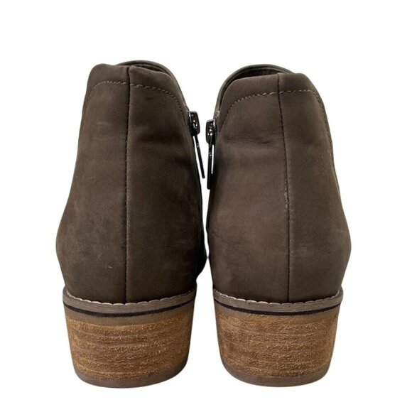 Blondo Waterproof Brown Nubuck Suede Ankle Boots Size 9 M - Picture 5 of 11